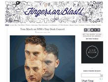 Tablet Screenshot of fingersonblast.com